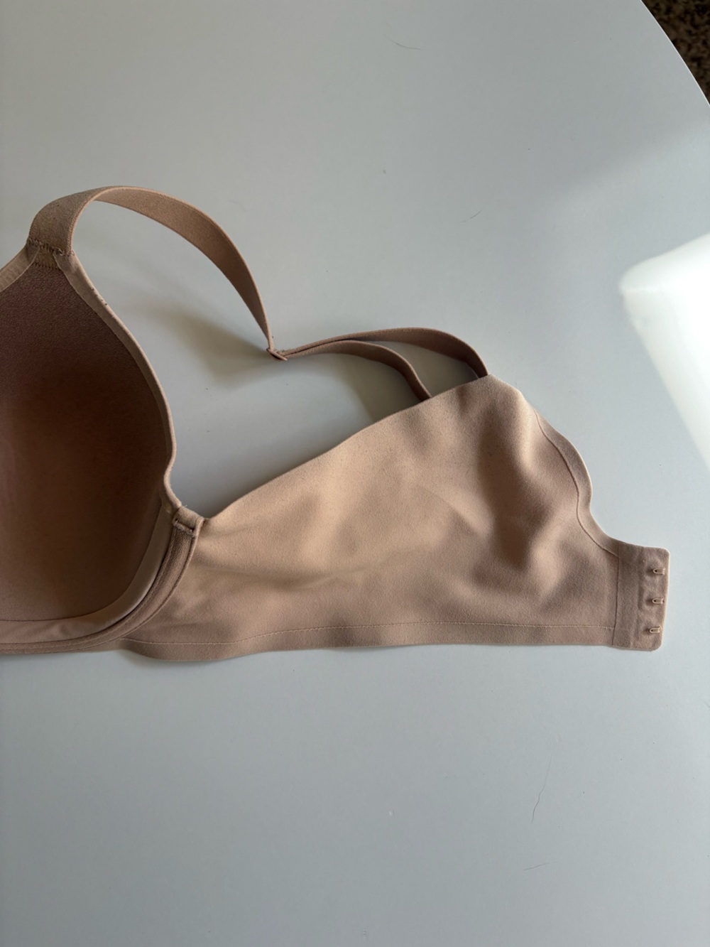 AERIE | SMOOTHEZ FULL COVERAGE LIGHTLY LINED BRA | SIZE 38C COLOR SANDS - Picture 11 of 11